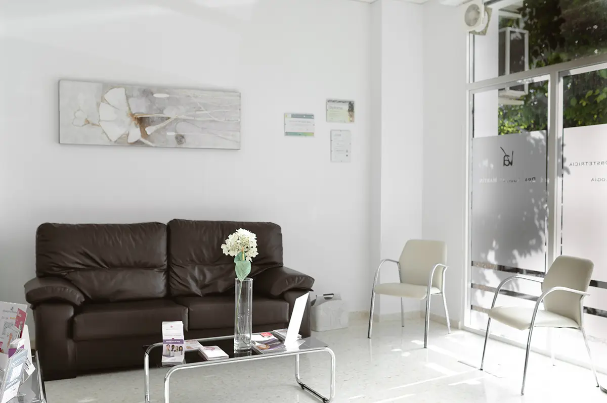 Sala de espera de Ginecología Carmona
